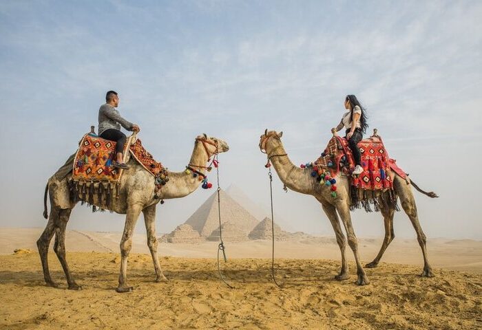 Egypt private tour – Giza Pyramids view